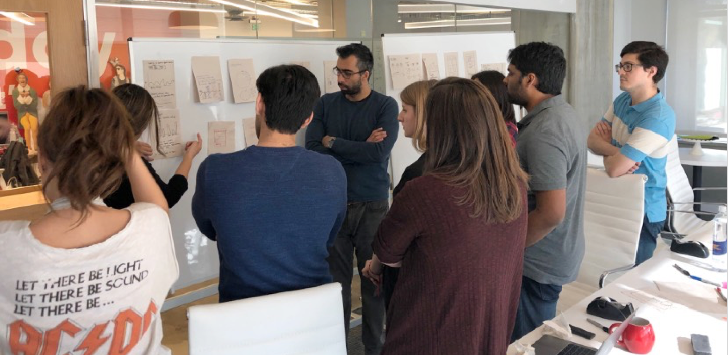 Griddy Portfolio Image 4 - Team Brainstorming